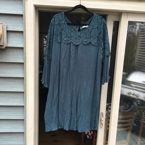 Cato 26/28 lace trim top